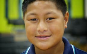 Rongomai Primary student Junior Wilson