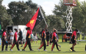 Papua New Guinea celebrated beating Aotearoa Maori in the final.