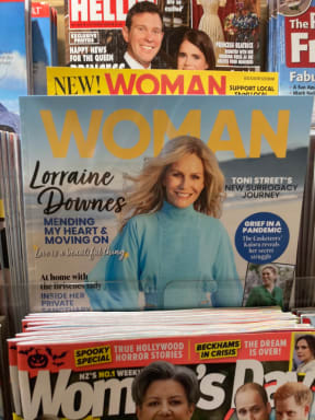 The current issue of Woman - and its competitors.