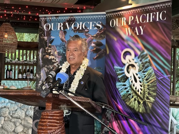 Henry Puna in Rarotonga. November 2023