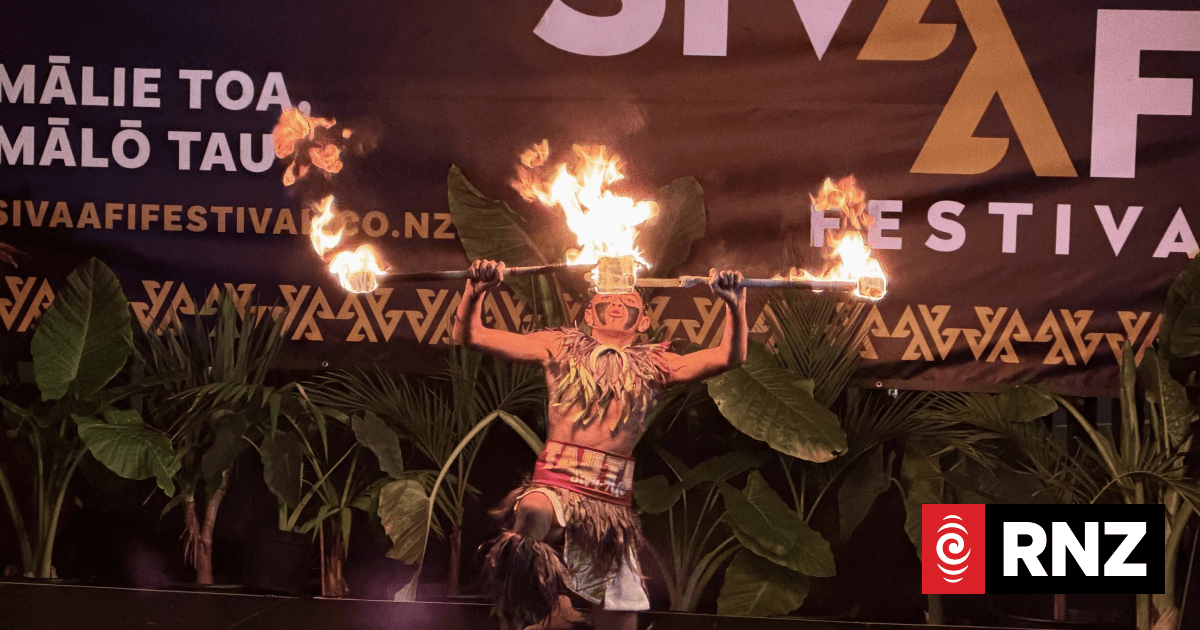 Fire knife warriors light up Auckland at Siva Afi Festiva