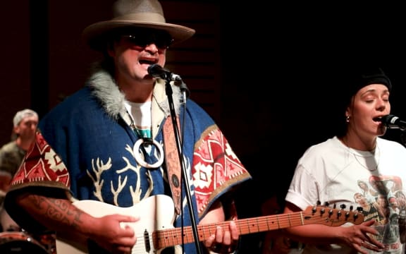 Troy Kingi and Bailey Wiley of Fly My Pretties