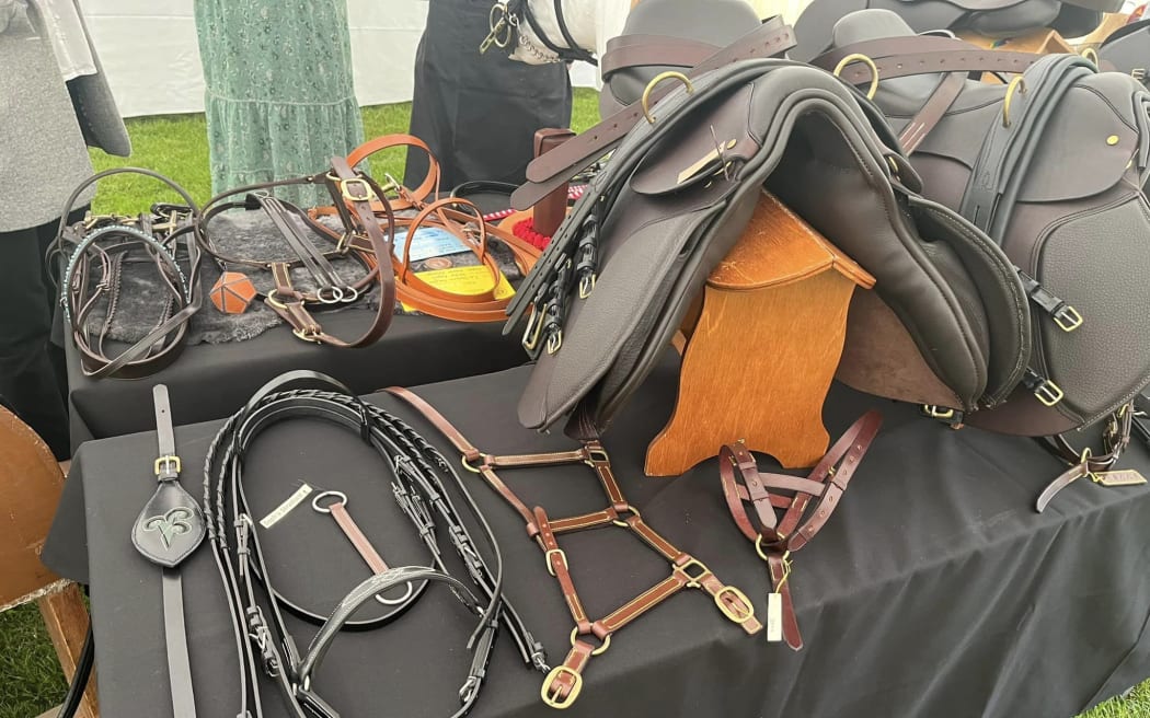 A saddle, bridle and harness made by Sophia