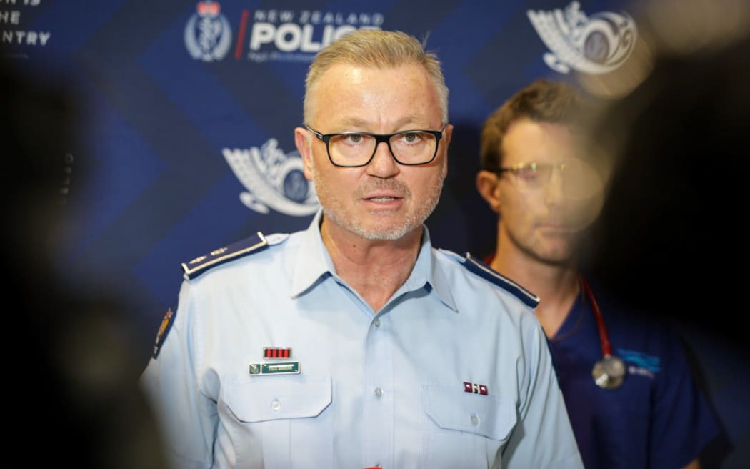 Southern district commander Superintendent Paul Basham
