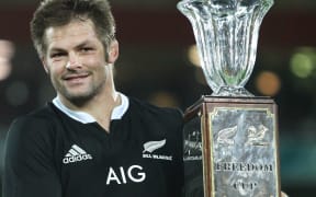 Richie McCaw and the Freedom Cup