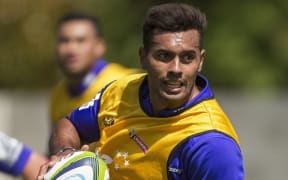 Ben Volavola at Crusaders training.