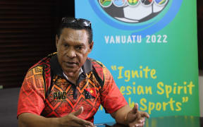 PNG Sports Foundation Executive Director Albert Veratau