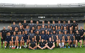 The Manu Samoa squad for the Pasifika Challenge.