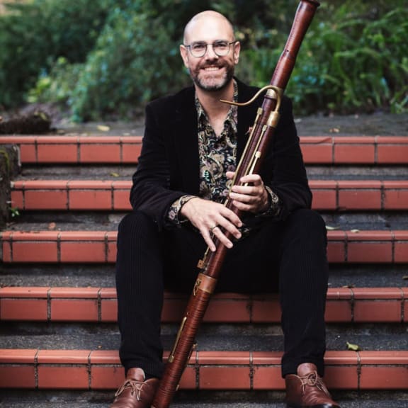 Bassoonist and composer Ben Hoadley