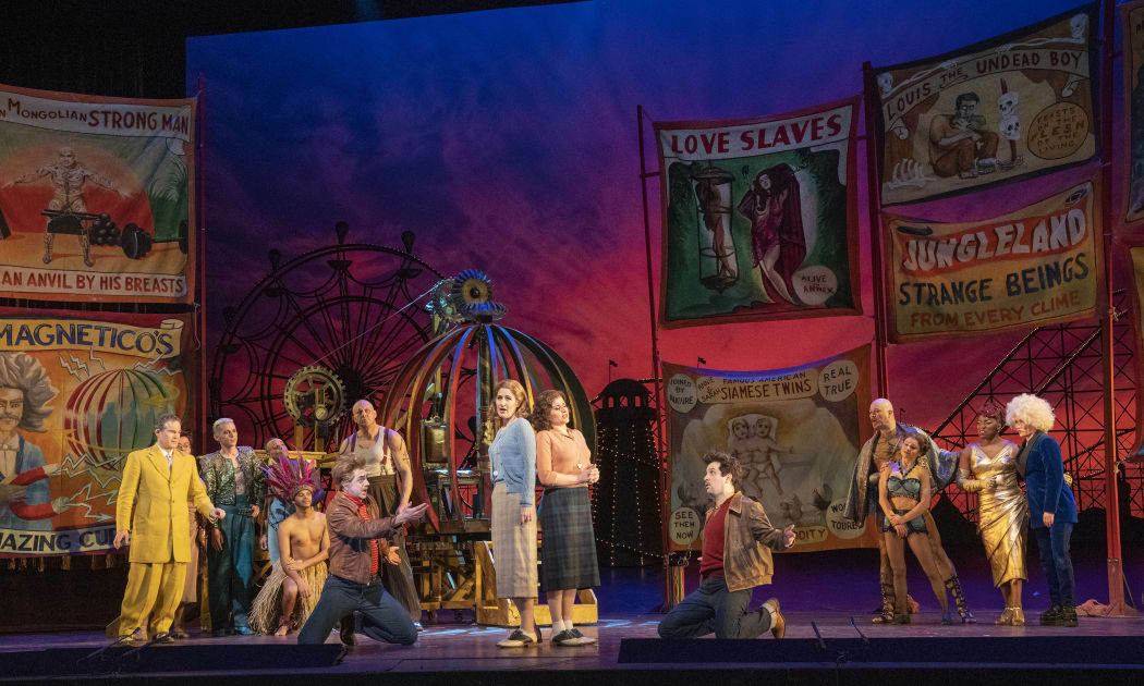 A scene from Cosi fan tutte at The Met