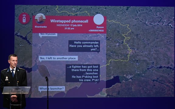 Dutch Police Head of Central Crime Investigation Department Wilbert Paulissen delivers a speech during a press conference of the Joint Investigation Team on June 19, 2019 in Nieuwegein, on the ongoing investigation of the Malaysia Airlines MH17 crash in 2014