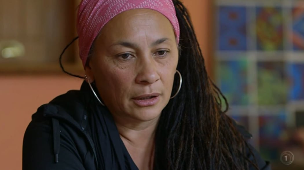 Anihera Black during her first interview since making allegations of pedophilia against her late husband, Awanuiārangi Black.