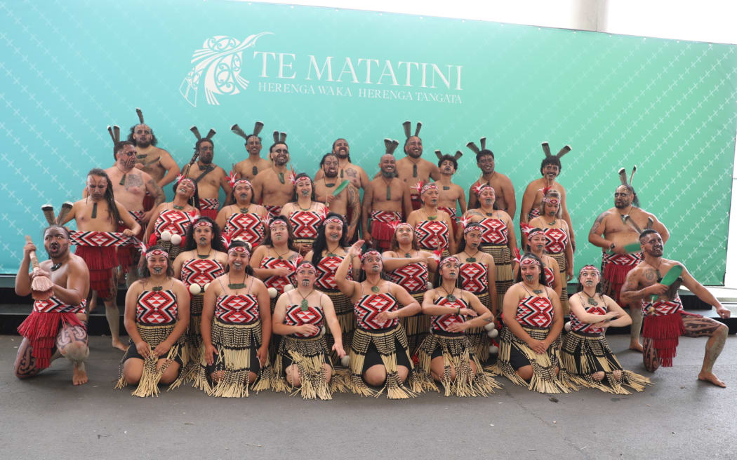 Wairoa's Mātangirau at Te Matatini Day Two, Eden Park, Tāmaki Makaurau, 23 February, 2023.