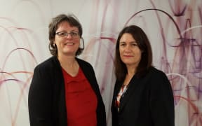 GNS's natural hazards division director Gill Jolly  and Civil Defence director Sarah Stuart-Black