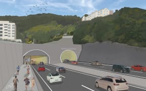 Artist's visualisation of a second Mt Victoria Tunnel in Wellington, NZTA/Waka Kotahi will hold public information days on the proposed Road of National Significance (RoNS) State Highway 1 Wellington Improvements Project. The project includes a second Terrace Tunnel, a second Mount Victoria Tunnel and roading upgrades at the Basin Reserve as well as improvements on the remaining state highway corridor through central Wellington, Hataitai, and Kilbirnie.