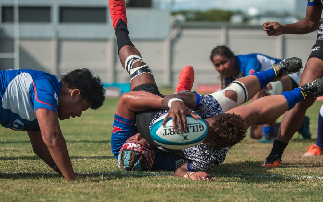 The Fijiana outscored the Manusina six tries to two.
