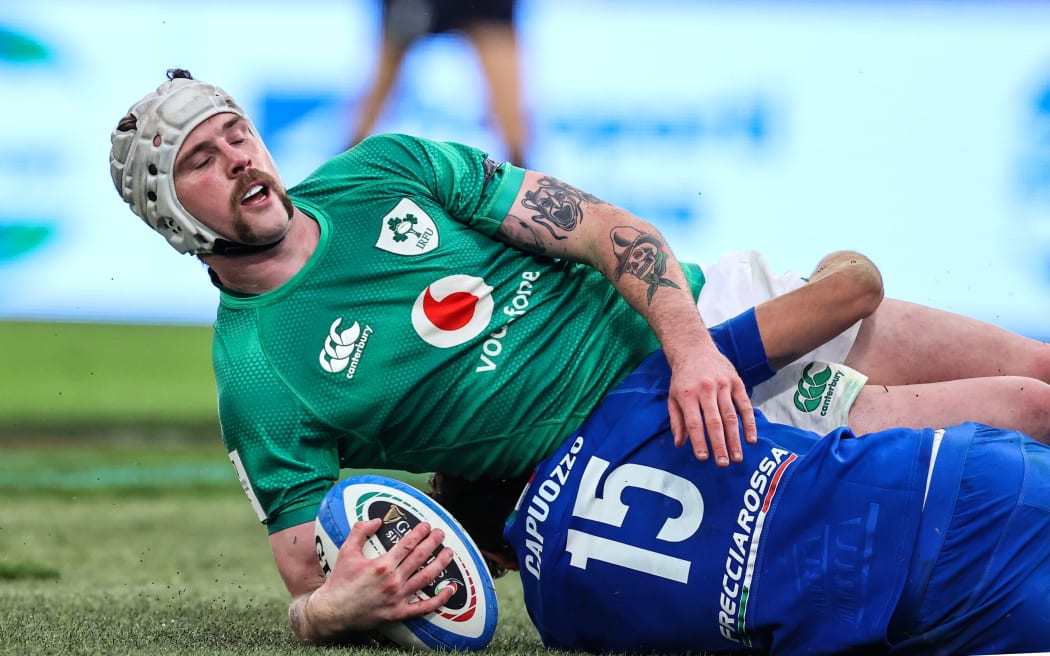 Ireland winger Mack Hansen