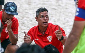 Tahiti coach Naea Bennett.