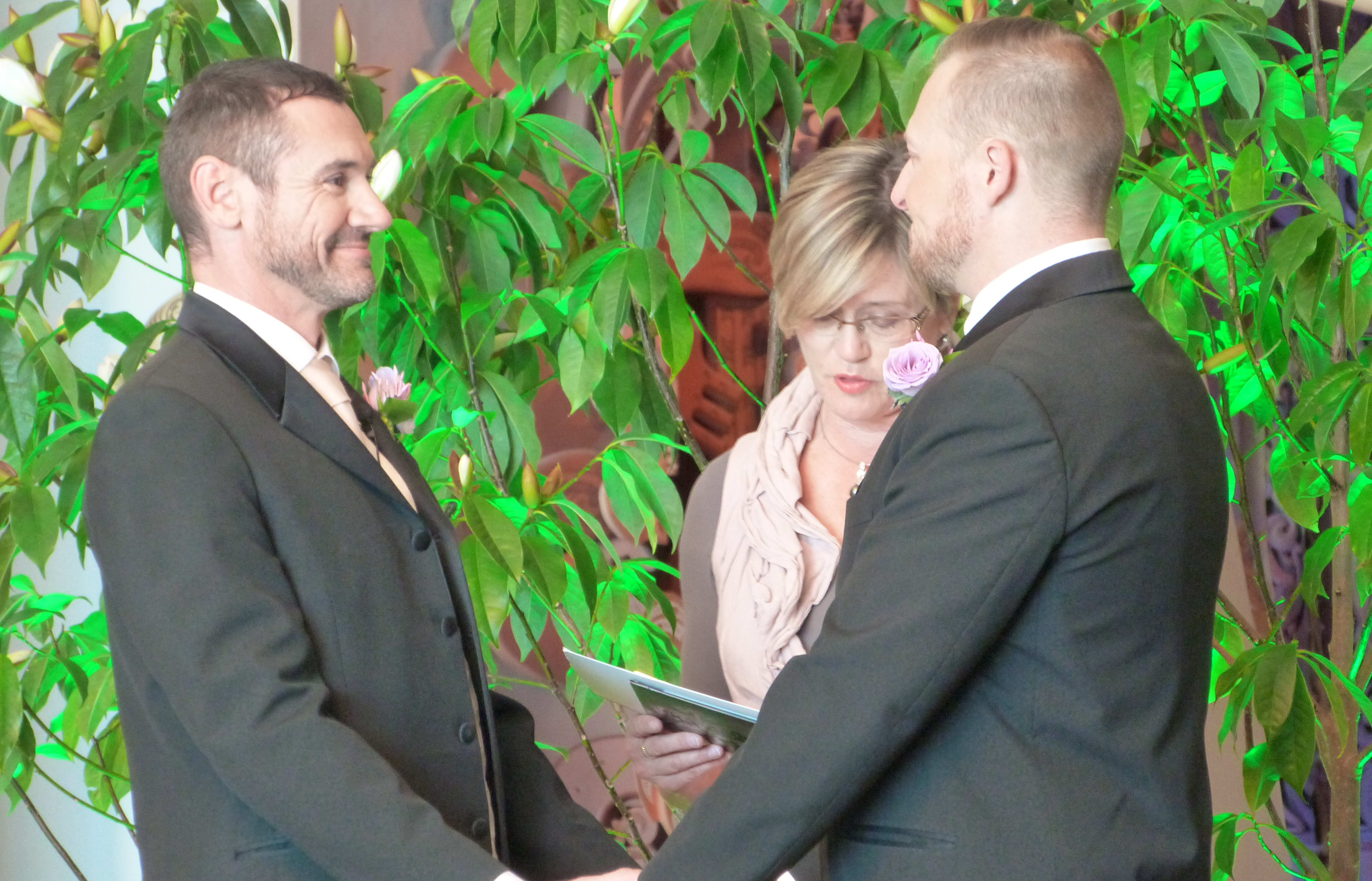 Paul McCarthy and Trent Kandler were among the first same-sex couples to wed.
