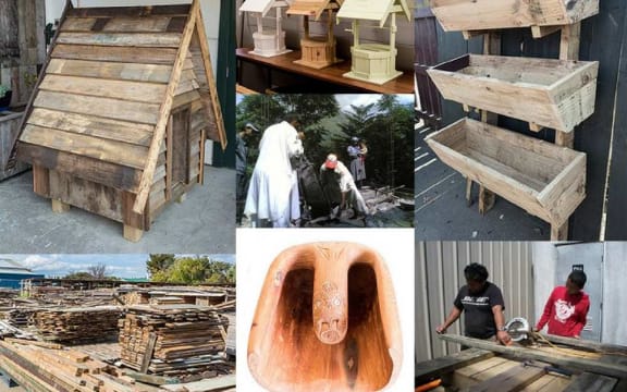 A compilation of images from Reclaimed Timber Traders
