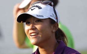 Lydia Ko of New Zealand at the LPGA tour event in South Korea. 2015.