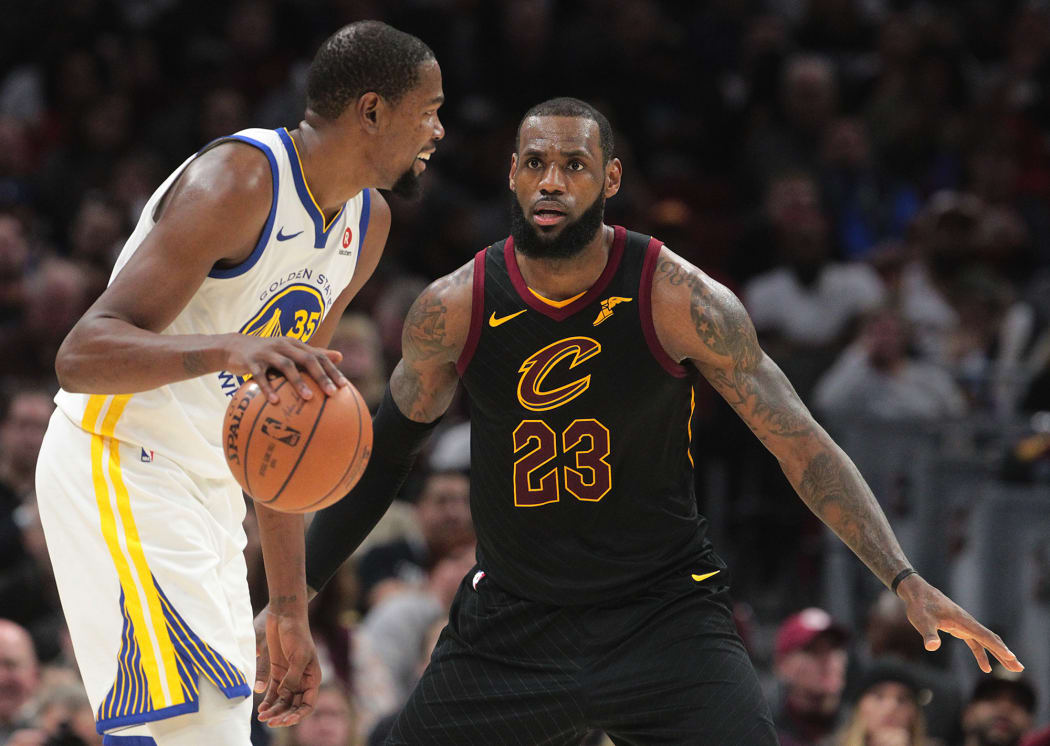 Kevin Durant and LeBron James