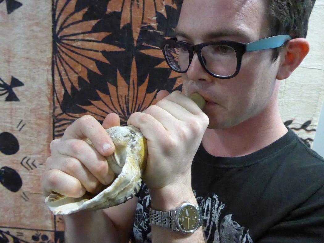 Instrument maker and musician Liam Bowan