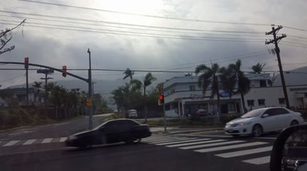 Haze in the Northern Marianas