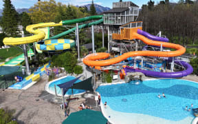 Two new slides at Hamner Springs Pools