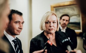 Judith Collins and Simeon Brown