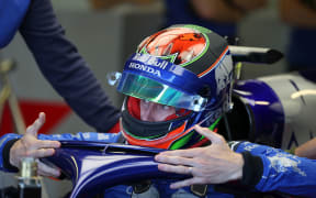New Zealand Formula One driver Brendon Hartley