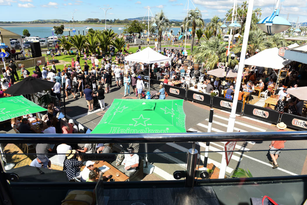 Downtown Carnival looking down on Strand