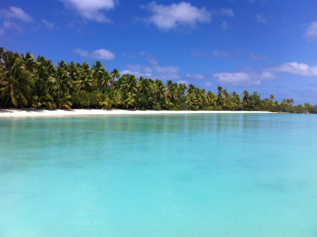low-lying islands like Tapuaetai (One Foot Island) in the Cook Islands are at risk from sea level rise.