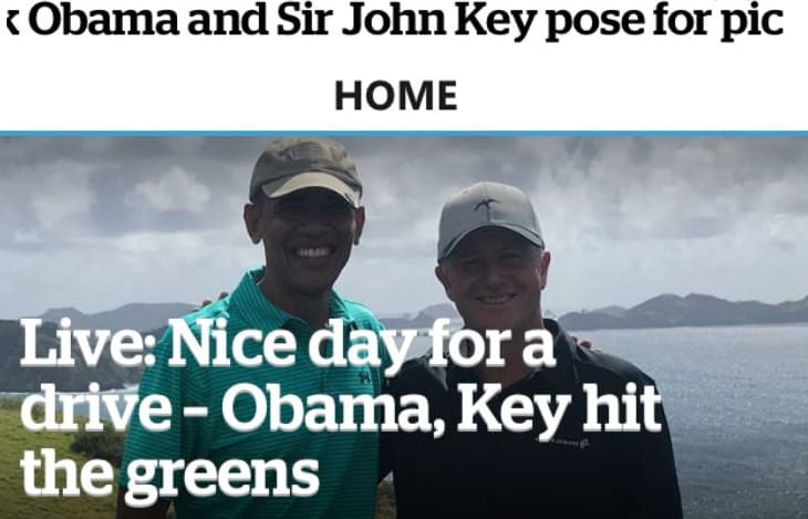 The New Zealand Herald rushes out news that a photo had been taken.