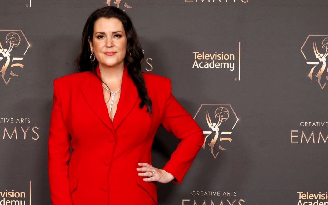 LOS ANGELES, CALIFORNIA - JANUARY 06: Melanie Lynskey attends the 2024 Creative Arts Emmys at Peacock Theater on January 06, 2024 in Los Angeles, California.   Frazer Harrison/Getty Images/AFP (Photo by Frazer Harrison / GETTY IMAGES NORTH AMERICA / Getty Images via AFP)
