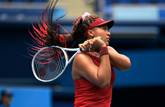 26th July 2021; Ariake Tennis Park, Tokyo, Japan;  2020 Tokyo Summer Olympic Games, tennis competition;    Naomi Osaka JPN