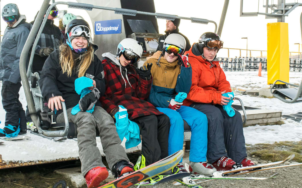 A bumper opening day has South Island skifields anticipating busy weeks ahead - provided the weather holds firm.