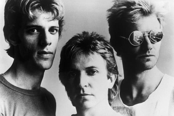The Police at the height of their success in the 1980s.