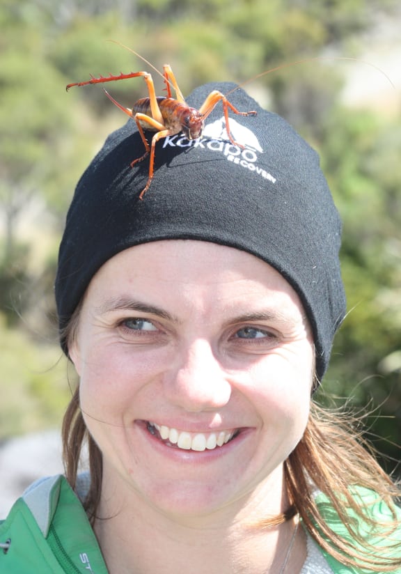 DOC threatened species ambassador Nicola Toki.