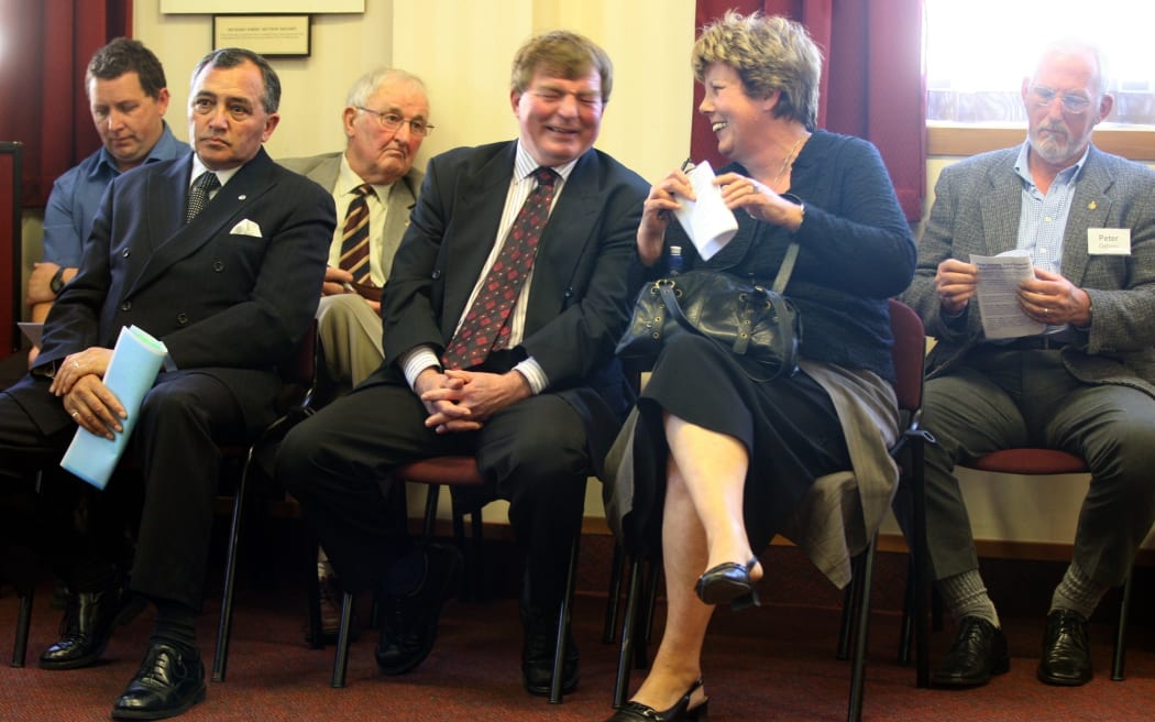 Masterton Mayor Lyn Patterson just prior to being elected as a councillor in 2007.