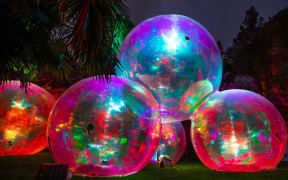 Evanescent, one of 13 new light installations at the TSB Festival of Lights.