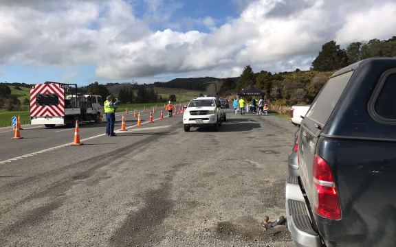 Police and Te Tai Tokerau Border Patrol checking for essential travel on State Highway 1 between Whangārei, Kaikohe and Kerikeri.