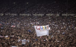 Queen 
Live at Wembley Stadium, 11th July 1986 (Photo by Tony Mottram / NurPhoto / NurPhoto via AFP)