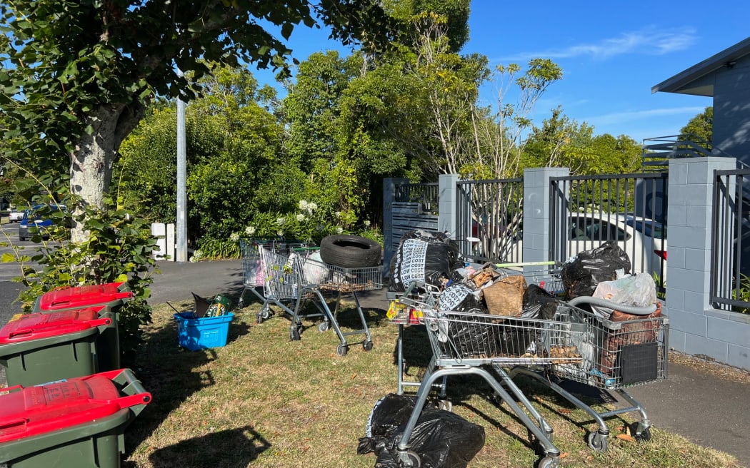 Rubbish in Waikato.