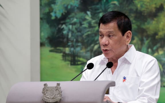 Philippine President Rodrigo Duterte
