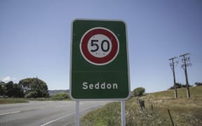 Seddon is cut off to the south on state highway 1