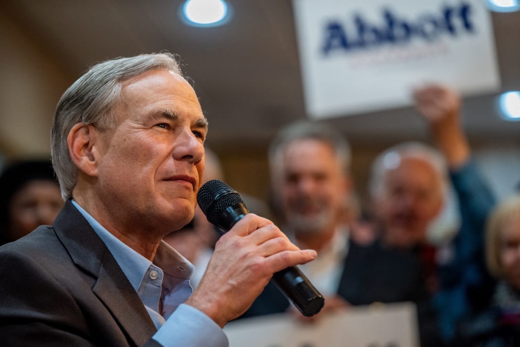 Texas Governor Greg Abbott.