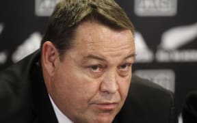 The All Blacks coach Steve Hansen.