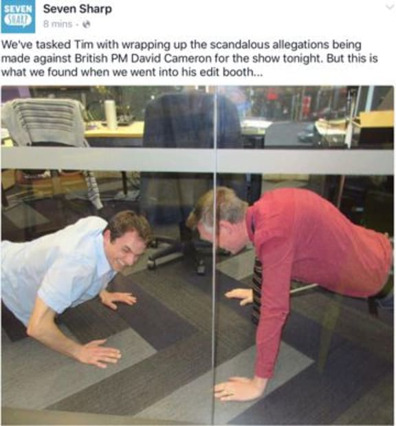 screen shot from facebook