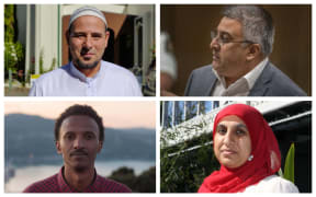 From top left: Gamal Fouda, Feroze Dita, Anjum Rahman  and Guled Mire